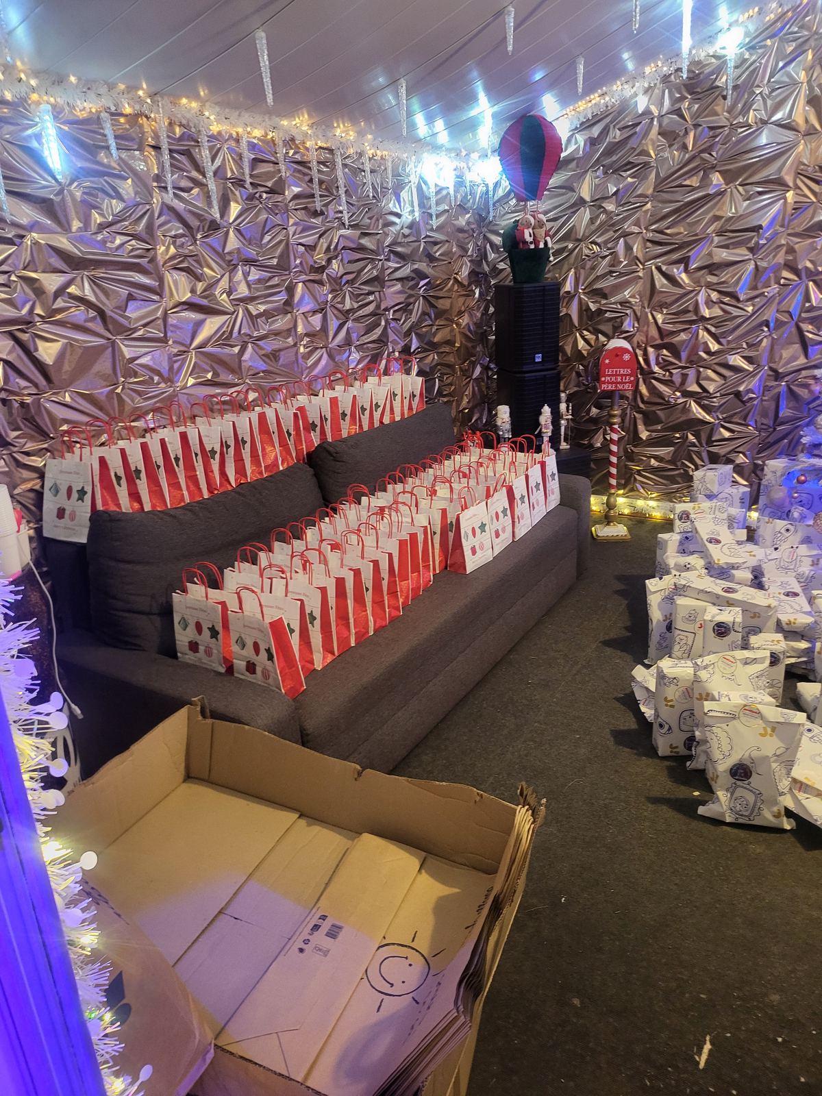 Sachets cadeaux préparés