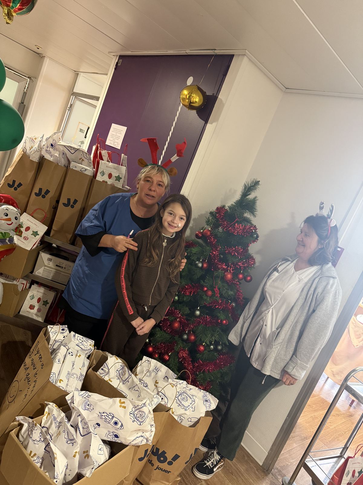 Paniers de cadeaux pour les enfants
