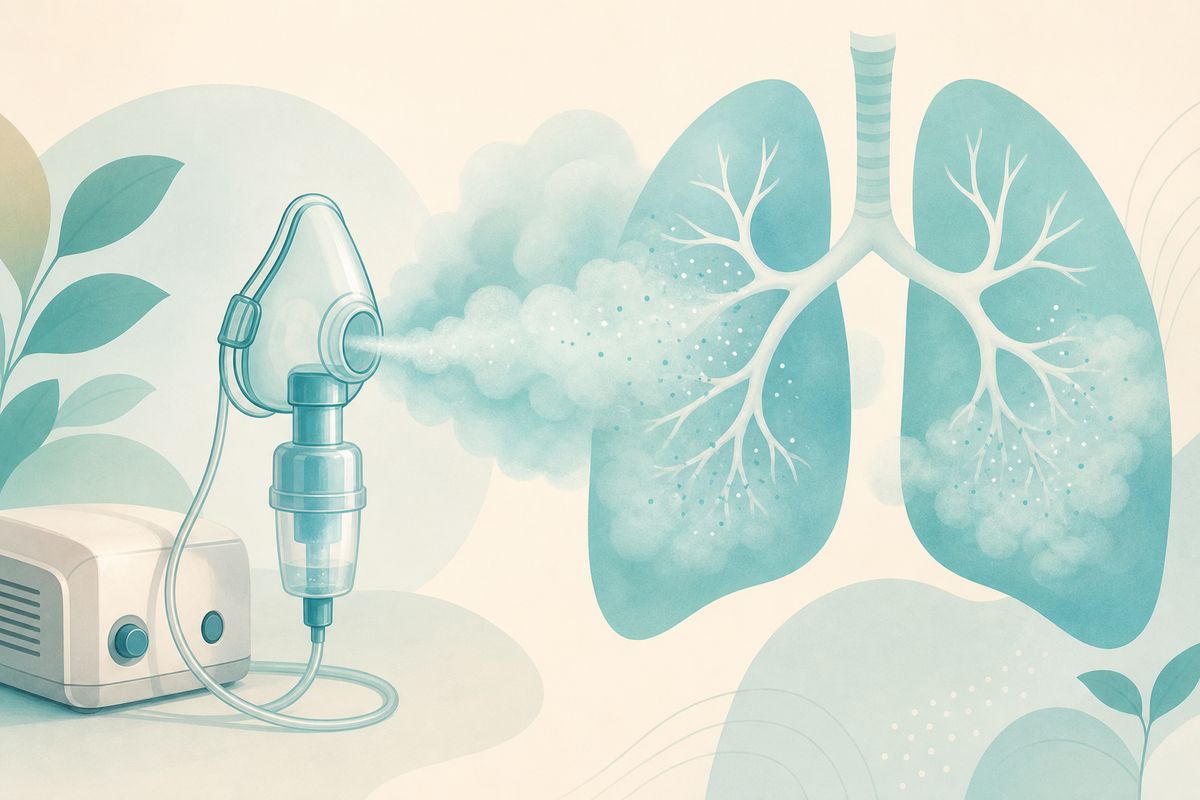 Illustration : Antibiotiques inhalés : rôle et utilisation au quotidien