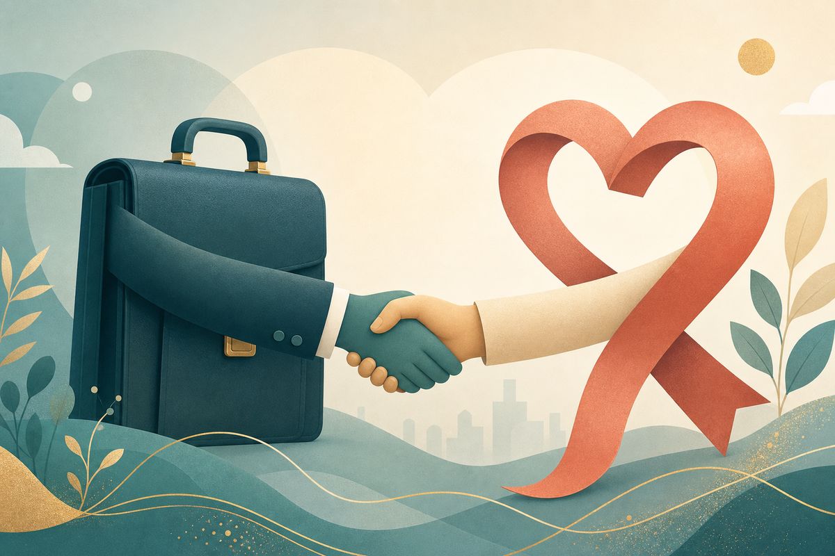 Illustration : Entreprises solidaires : mécénat et partenariat avec notre association