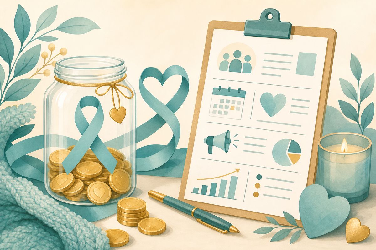 Illustration : Comment organiser une collecte de fonds pour la mucoviscidose