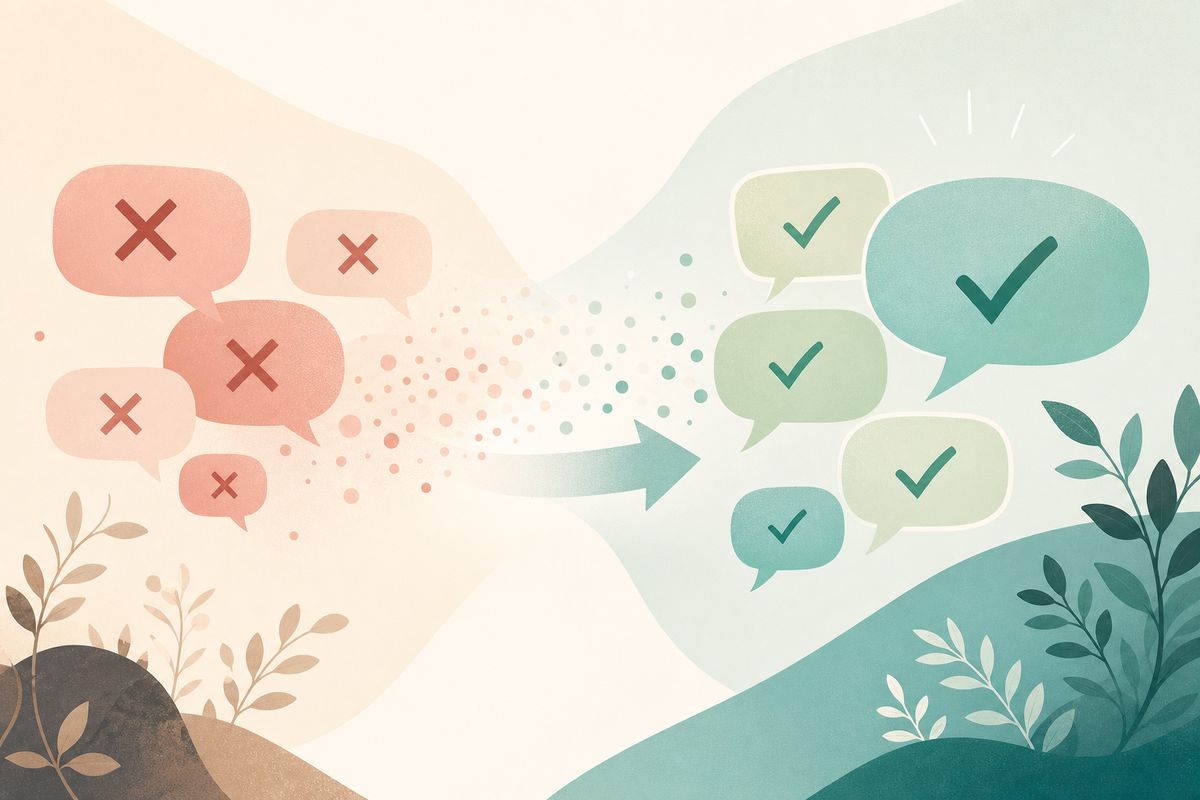 Illustration : Phrases maladroites à éviter face à la mucoviscidose