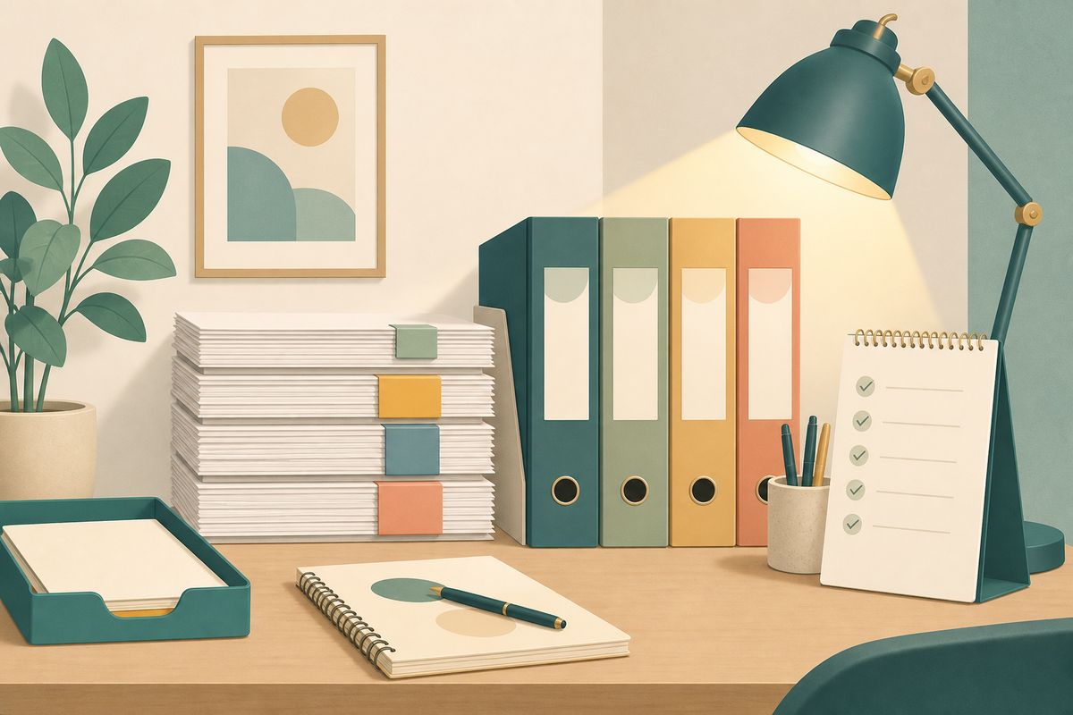 Illustration : Préparer son dossier administratif : MDPH, ALD et aides sociales