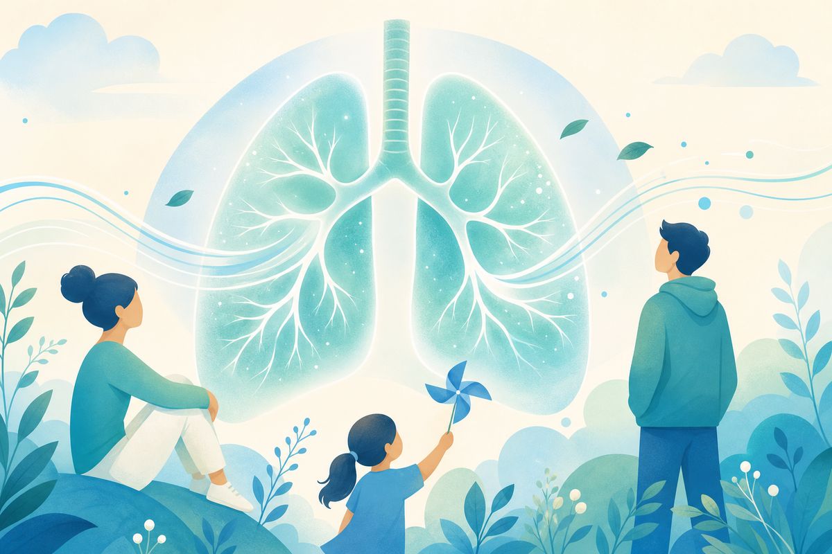 Illustration : Qu'est-ce que la mucoviscidose ? Comprendre la maladie