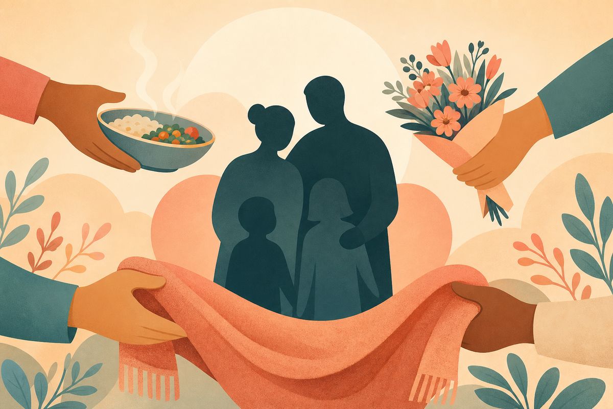 Illustration : Comment soutenir une famille touchée par la mucoviscidose ?