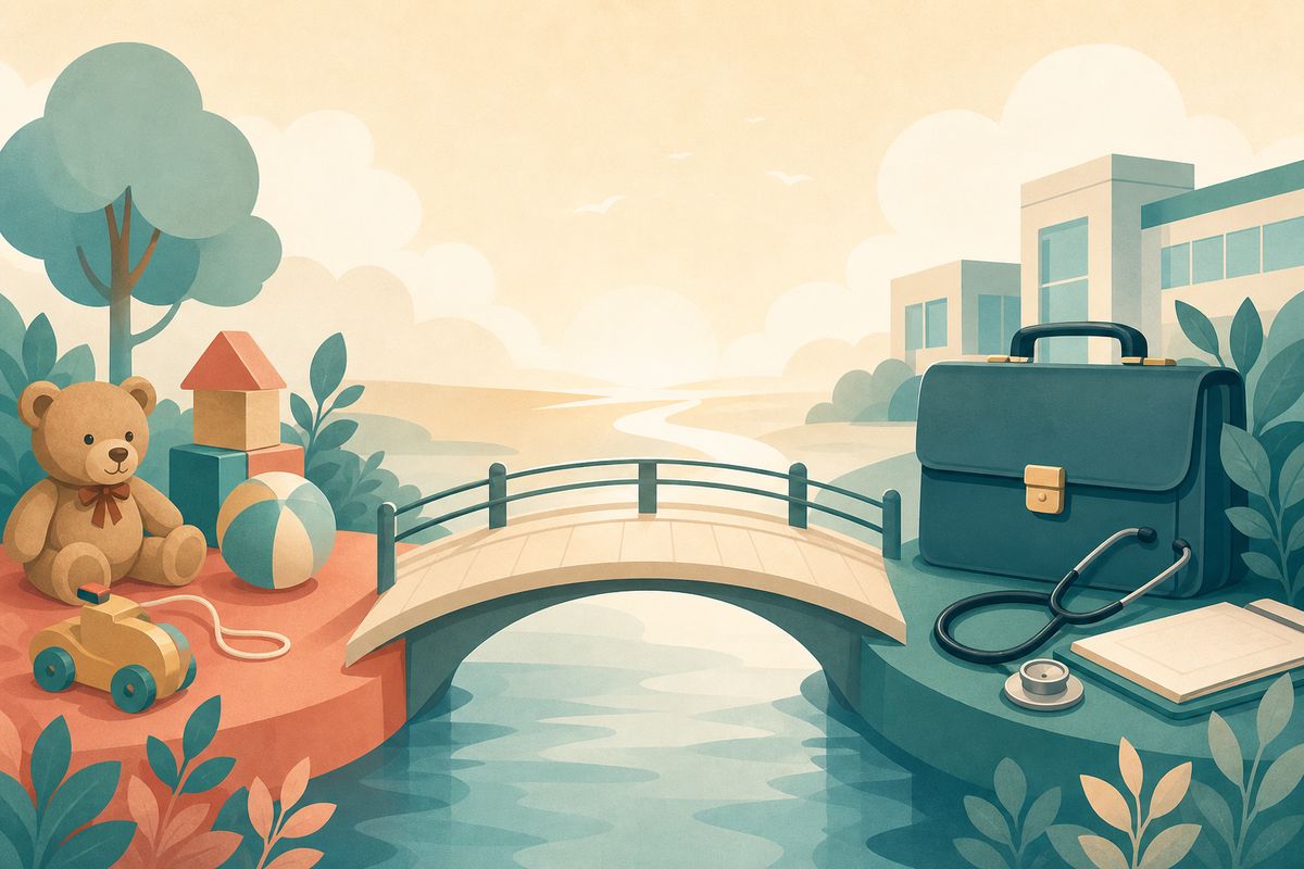 Illustration : Transition pédiatrie – médecine adulte : bien se préparer